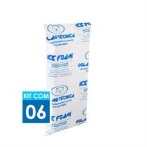 Gelo Artificial Espuma Ice Foam 500g l Kit 03 unidades Gelo Artificial Espuma Ice Foam 500g l Kit 03 unidades