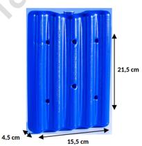 Gelo Artificial Reutilizável Gelotech 1000ml (1L) - Gelox - 3un Gelo Artificial Reutilizável Gelotech 1000ml (1L) - Gelox - 3un