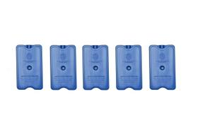 Gelo Artificial Rígido Gelo-x placa Reutilizável 500ml 17x10x3cm Gelotech KIT 5PÇS