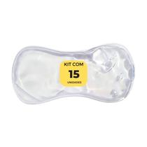 Gelo em Gel em Formato de Absorvente Transparente Frio/ Quente 15cm x 7cm (15 unidades)