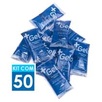 Gelo Gel Artificial Flexível +Gelo 15g Kit com 50 un - Cibragel