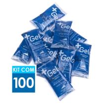 Gelo Gel Artificial Flexível +Gelo 15g l Kit com 100 unidades