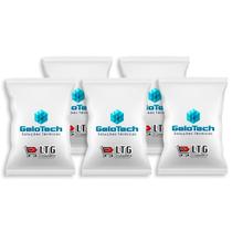 Gelo Gel Artificial Reutilizável Flexível Kit 6 Unidades