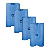 Gelo Gel Artificial Reutilizável Rígido De 200ml - 4 Unidades AZUL Gelo Gel Artificial Reutilizável Rígido De 200ml - 4 Unidades AZUL