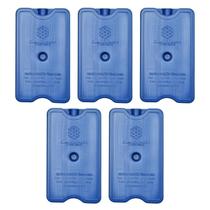 Gelo X Reutilizável 400ml Gelotech 17x10x2,70cm Kit Com 5 Gelo X Reutilizável 400ml Gelotech 17x10x2,70cm Kit Com 5