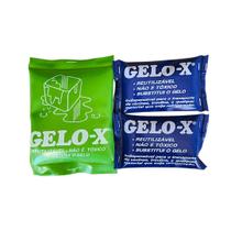 Gelo-X Substitui Gelo Kit 1 Verde G e 2 Azul P Reutilizável