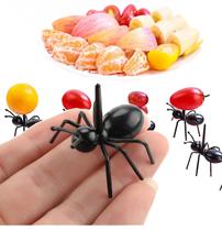 Gemdeck Reutilizável Ant Pick Pick, Fruta Toothicks Garfo de sobremesa