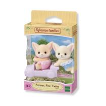 Gemeos raposas-do-deserto sylvanian families - epoch magia