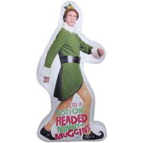 Gemmy Buddy The Elf inflável de Natal passeando 180 cm