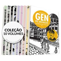 GEN Pés Descalços - Kit Coleção Completa (10 volumes) - Conrad
