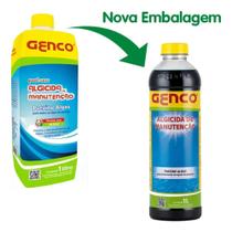 GENCO Algicida Manutenção 1L- Prevenção Contra Algas piscina