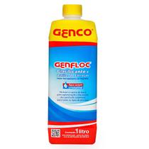 Genco genfloc liquido 1lt clarificante kit com 12 unidades Genco genfloc liquido 1lt clarificante kit com 12 unidades
