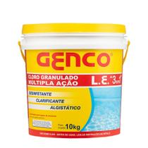 Genco Granulado 10kg Sanitizante 3 Em 1 Eficaz