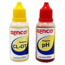 Genco Reagente Cloro e PH kit 02 und ( Analise de agua Piscina )