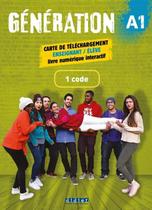 Generation 1 (a1) - livre + cahier numeriques interactifs - carte enseignant / eleve - 1 code - DIDIER/ HATIER (HACHETTE FRANCA)