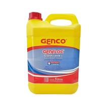 Genfloc Clarificante 5Lts Genco Remove Sujeiras Da Piscina