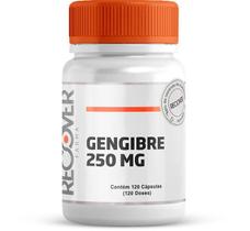 Gengibre 250mg - 120 Cápsulas (120 Doses) - Metabolismo - Recover Farma