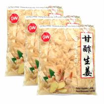 Gengibre Conserva Gari Sushi Temaki Restaurante 3kg Gengibre Conserva Gari Sushi Temaki Restaurante 3kg