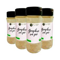 Gengibre em Pó Puro Alta Qualidade Importado Kit 4 Pote com Dosador 50g Gengibre em Pó Puro Alta Qualidade Importado Kit 4 Pote com Dosador 50g