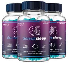 Genius Sleep Nootrópico Noturno - 3 Potes - Ananella Suplementos