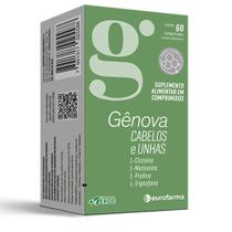Genova cabelos e unhas - 60 comprimidos + 16 cp amostra - Eurofarma
