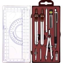 Geometria estabelecida para estudantes: Math Transportator Compass