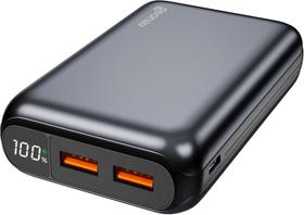 Geonav Power Bank, Carregador Portátil Universal 20.000mAh, USBA até 18W USBC até 20W Carregamento Rápido, Pass Through, Led Indicador de Bateria