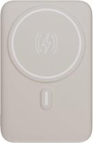 Geonav Power Bank Carregador Portátil Universal por Indução 10.000Mah, Branco, Carregamento Rápido, Suporte dobrável