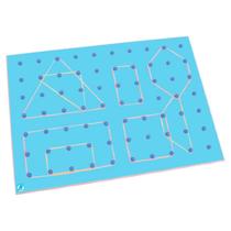 Geoplano em madeira - simque - 324 Geoplano em madeira - simque - 324