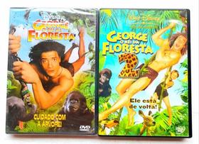 george o rei da floresta 1 e 2 dvd original lacrado