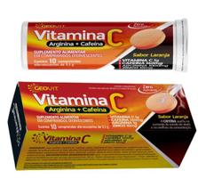 Geovit Vitamina C + Arginina + Cafeína 1g Eferve. 3,1g - C/10 Cápsulas