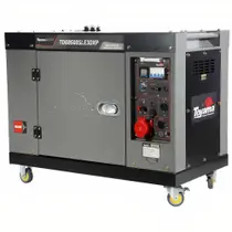 Gerador à Diesel 7,5 KVA Silencioso C/ Partida Elétrica Trifásico 220v TDG8500SLE3DXP 251-076 TOYAMA Gerador à Diesel 7,5 KVA Silencioso C/ Partida Elétrica Trifásico 220v TDG8500SLE3DXP 251-076 TOYAMA