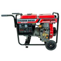 Gerador à Diesel 7,5 kVA Trifásico 220 V Motomil MDGT-8000CLE