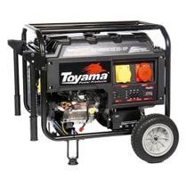 Gerador à Gasolina 11.25 kVA com AVR Trifásico com Partida Elétrica e Manual TG10000CXE3D-XP TOYAMA