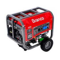 Gerador à Gasolina Branco 19,5HP 13Kva Partida Elétrica - B4T-13000E 127/220V