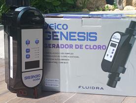 Gerador Automático de Cloro GENESIS 20 gr/h Piscinas até 60.000 Litros GENESIS 20 VEICO FLUIDRA