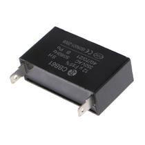 Gerador de capacitor gerador preto 12uF CBB61 12uF 50/60Hz 350VAC Ventilador