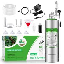 Gerador de CO2 para Aquário Hygger Kit Inox 2L 12V Gerador de CO2 para Aquário Hygger Kit Inox 2L 12V