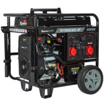 Gerador de energia 17 Kva a gasolina para alimentar carregador do Drone DJI Trifásico 380V - TG15000CXE3-XP