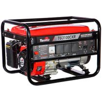 Gerador de energia 3,1 kva a gasolina partida manual bivolt 201-025 - TG3100CXR (110V/220V)