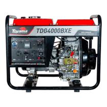 Gerador de energia 3,3 kva a diesel bivolt partida elétrica - TDG4000BXE - Toyama