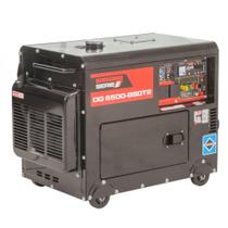 Gerador de energia 6,5 Kva a diesel partida elétrica trifásico 220V - DG 6500-BSDT2 (220V (Trifásico))