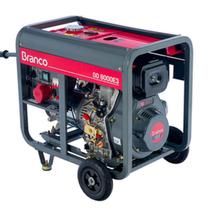 Gerador de Energia À Diesel Bd-8000 E3 8,0KVA Trifásico 220V Partida Elétrica Branco Gerador de Energia À Diesel Bd-8000 E3 8,0KVA Trifásico 220V Partida Elétrica Branco