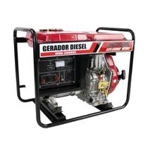 Gerador de Energia a Diesel de 5000w Bivolt 5kva Motomil Mdg-5000 Gerador de Energia a Diesel de 5000w Bivolt 5kva Motomil Mdg-5000