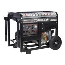 Gerador de Energia À Diesel TDG7000EXP-Ats Ready Toyama Preto