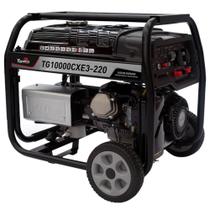 Gerador de Energia a Gasolina 4 Tempos 220V Trifásico 11,25 Kva Partida Elétrica Profissional Toyama