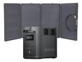 Gerador De Energia Delta Black + Painel Solar 220w Ecoflow