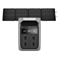 Gerador De Energia Ecoflow Delta 3 1800wh + Placa Solar 160w