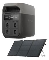 Gerador De Energia Ecoflow Delta 3 1800wh + Placa Solar 45w