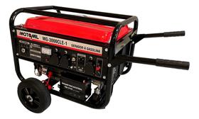 Gerador De Energia Gasolina P. Elétrica Mg-3000cle-1 2,8kva Motomil Gerador De Energia Gasolina P. Elétrica Mg-3000cle-1 2,8kva Motomil